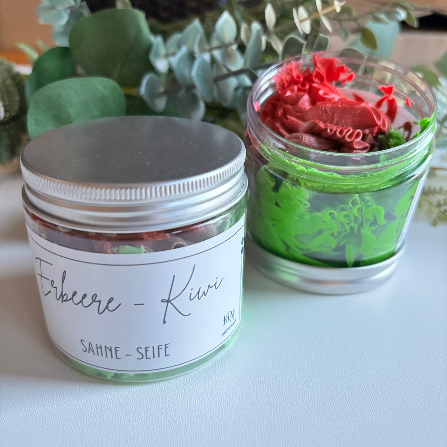 Sahneseife Erdbeer-Kiwi